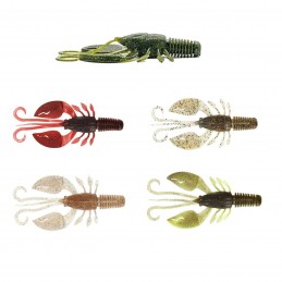 Adusta Gadget Craw 3.8 9,6cm Gummikrebs Barsch Zander DropShot Aroma/Gesalzen