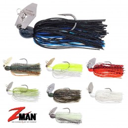 Z-MAN 7.0G Chatterbait Mini Max Blade 7cm 9g Fransenköder Barsch Zander Köder